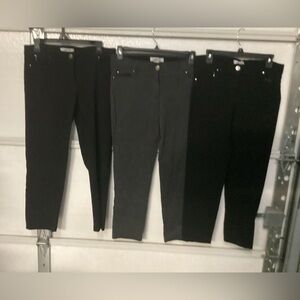 Three pair of women’s dress slacks size 12 petite